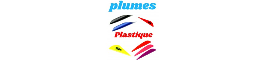 plumes plastiques