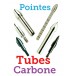 pointes tubes carbone